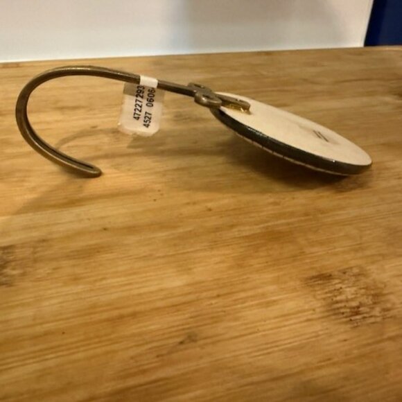 NWT - Anthropologie Bistro Tile Monogram Hook – Letter N - Picture 15 of 16